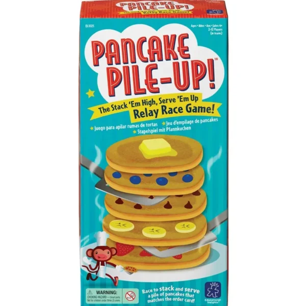 Age 4+ Educational Insights Pancake Pile-Up Relay Game