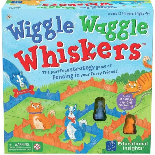 Age 4+ Educational Insights Wiggle Waggle Whiskers Game