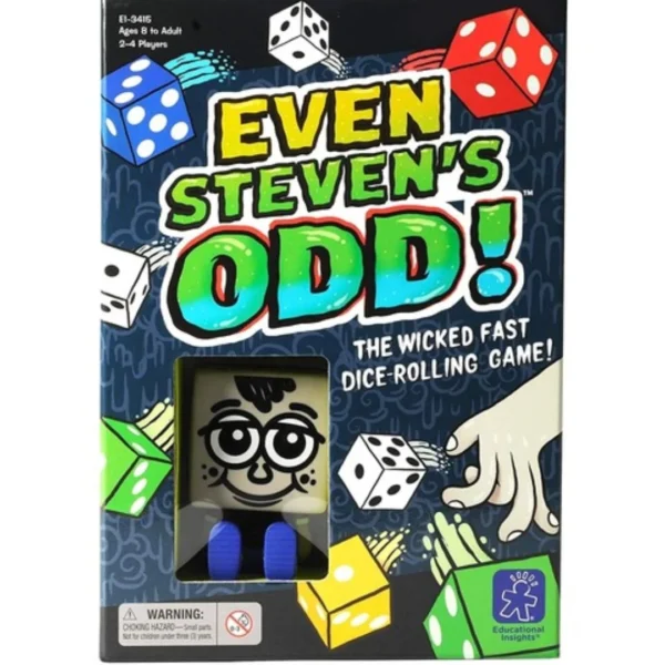 Age 8+ Educational Insights Even Steven's Odd Game