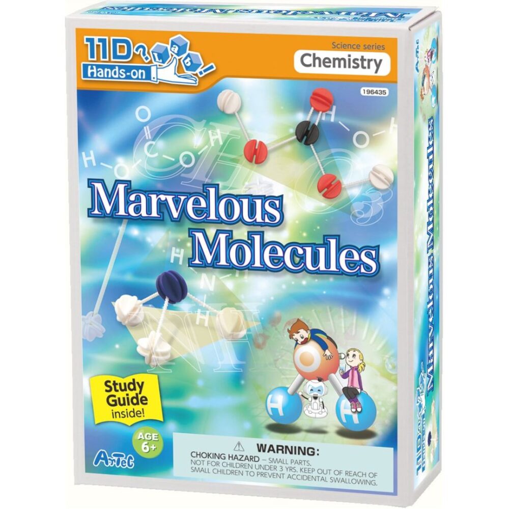 Age 6+ Artec Educational Marvelous Molecules Kit
