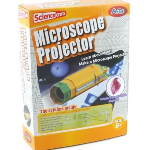 Age 8+ Artec Science Crafts Microscope Projector