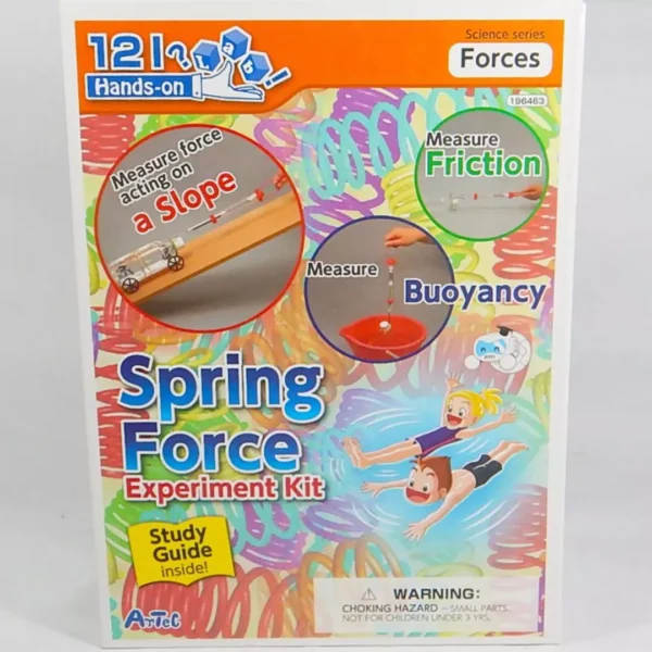 Age 8+ Artec Spring Force Experiment Kit
