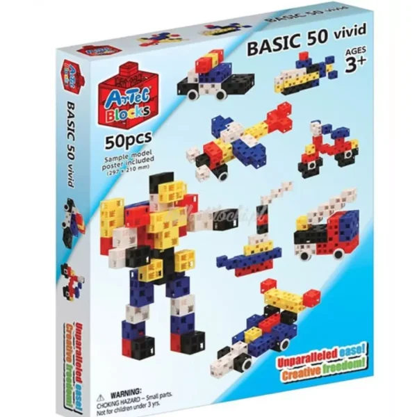 Age 3+ Block Basic 50 (VIVID)