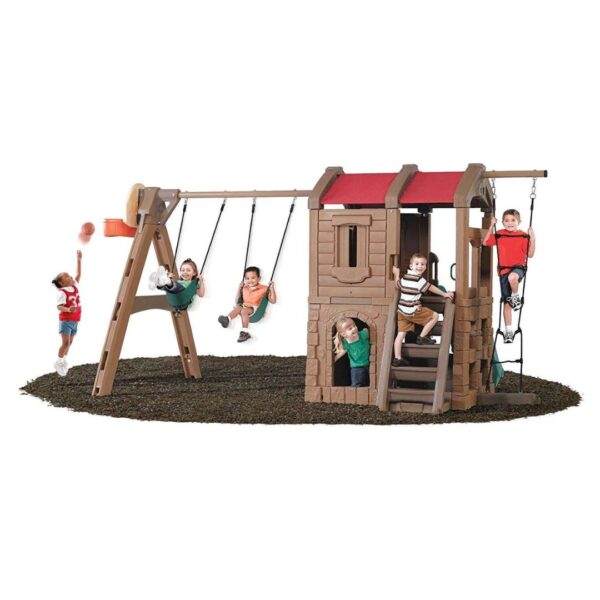 Age 3+ Step2 Naturally Playful Adventure Lodge Play Center