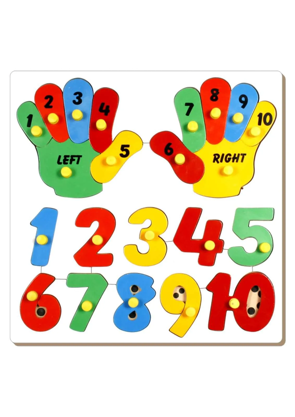 The Little Genius Hand Counting Puzzle