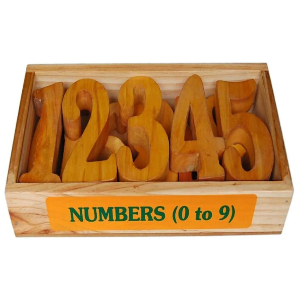 Age 3+ Little Genius Numbers (0 to 9) in Wooden Box