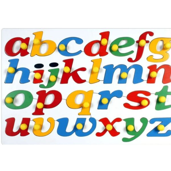 Age 3+ Little Genius Jumbo Alphabets with Big Knobs