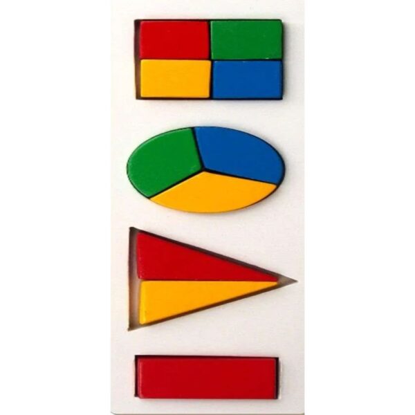 Age 3+ Little Genius Fraction-a-Square