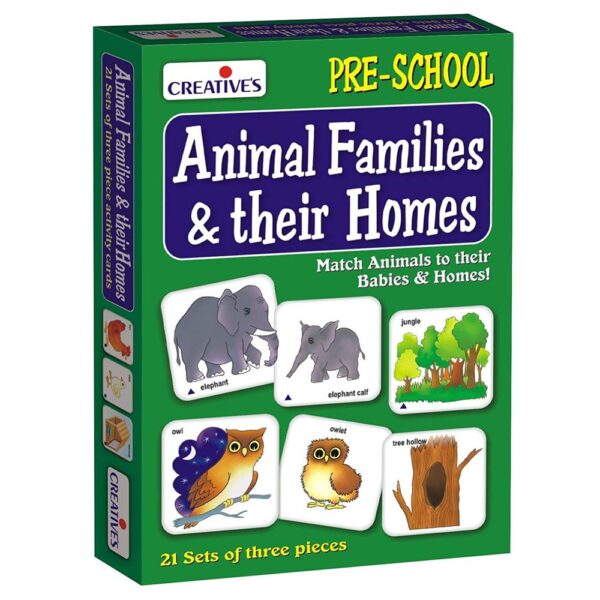 Creatives Animal Families & Their Homes