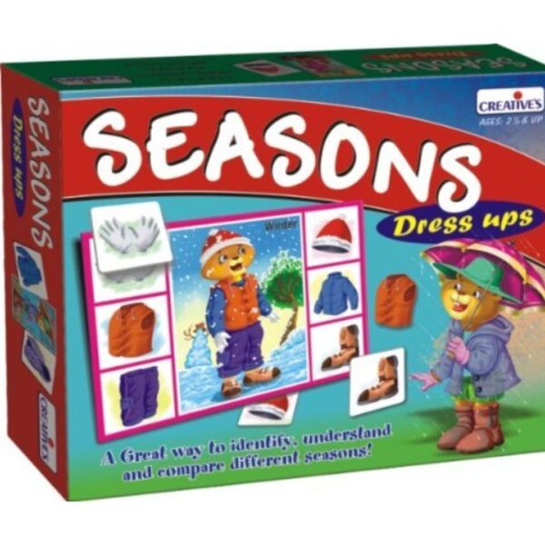 Age 2+ Creative Seasons Dress Ups Card Game