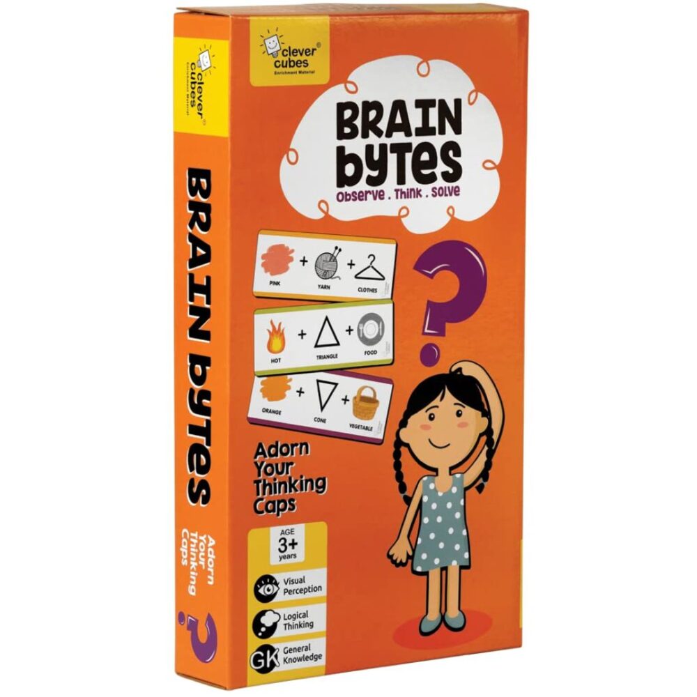 Age 3+ Clever Cubes Brain Bytes