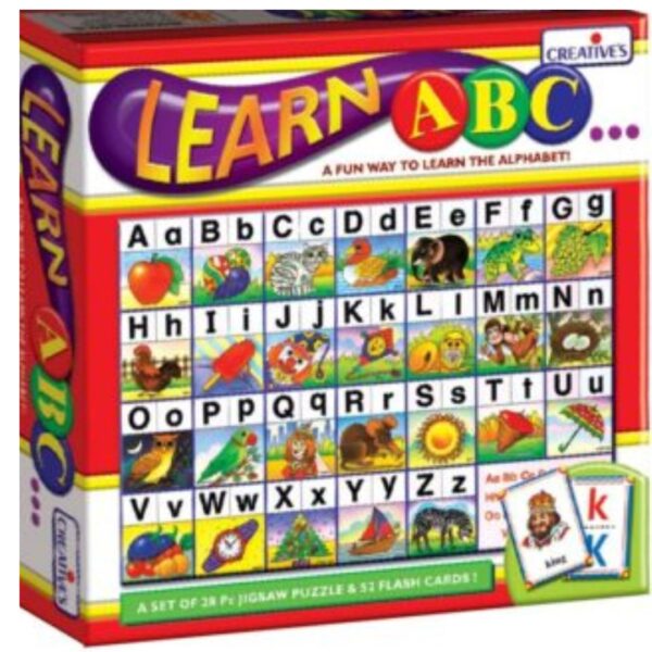 Age 3+ Creative Learn ABC