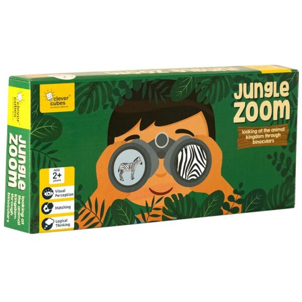 Age 2+ Clever Cubes Jungle Zoom