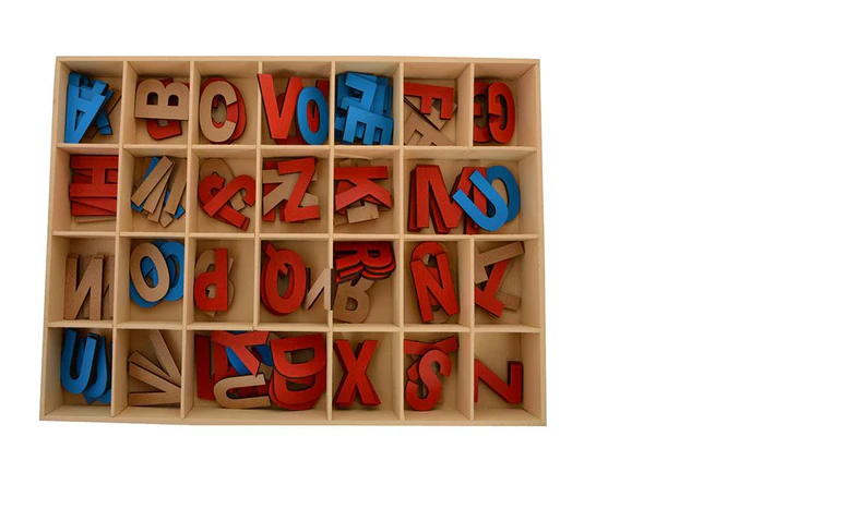 Skillofun Moveable Capital Alphabets (Multicolor)