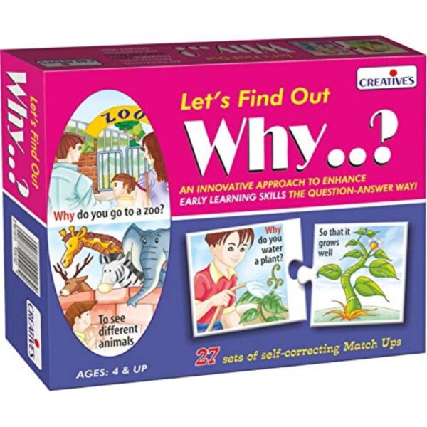 Age 4+ Creative's Let's Find Out Why? Puzzles