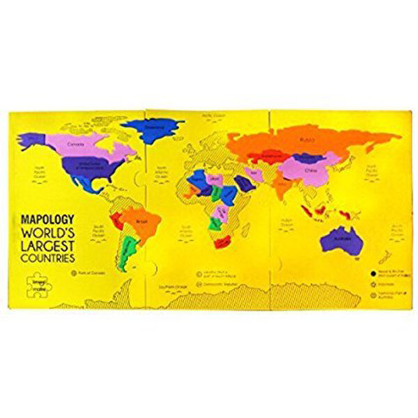 Imagimake Mapology Worlds Largest Countries Map Puzzle