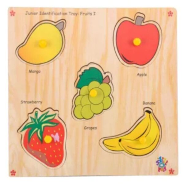 Age 2+ Skillofun Junior Identification Fruits I Trays