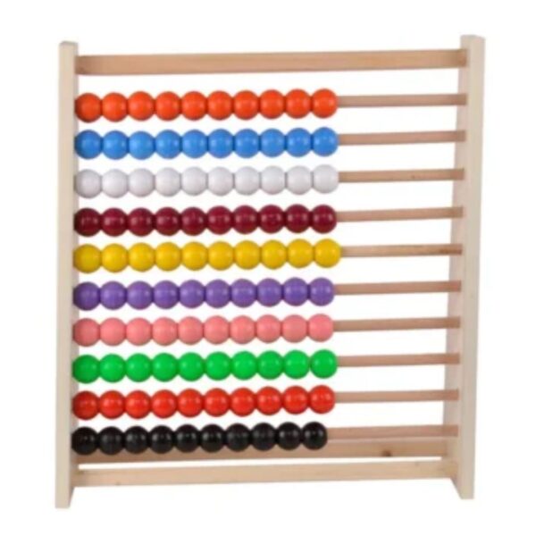 Age 2+ Skillofun Wooden Standard Abacus (10-10)