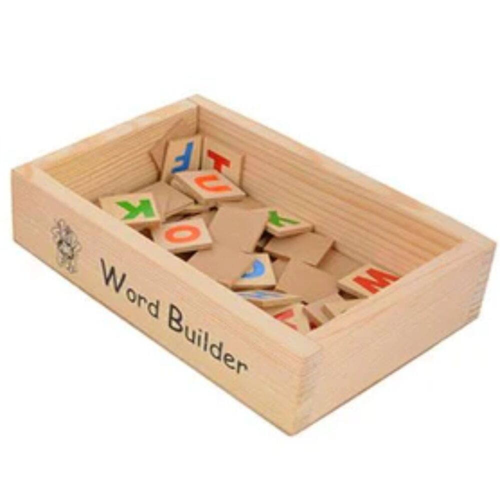 Age 2+ Skillofun Wooden Word Builder
