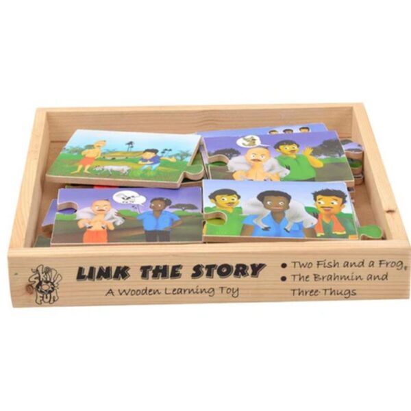 Age 4+ Skillofun Link The Story Two Fish and a Frog