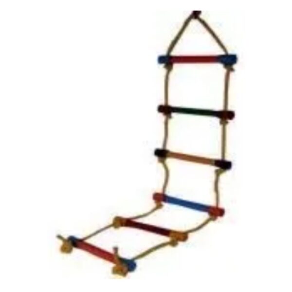 Age 4+ Skillofun Wooden Rope Ladder (7 String)(comes with square or spherical rod)