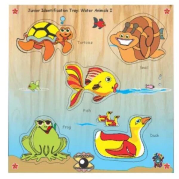 Age 2+ Skillofun Junior Identification Water Animals I Trays