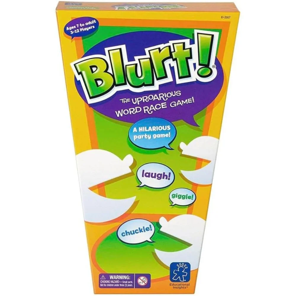 Age 7+ Educational Insights Blurt Word Race Game