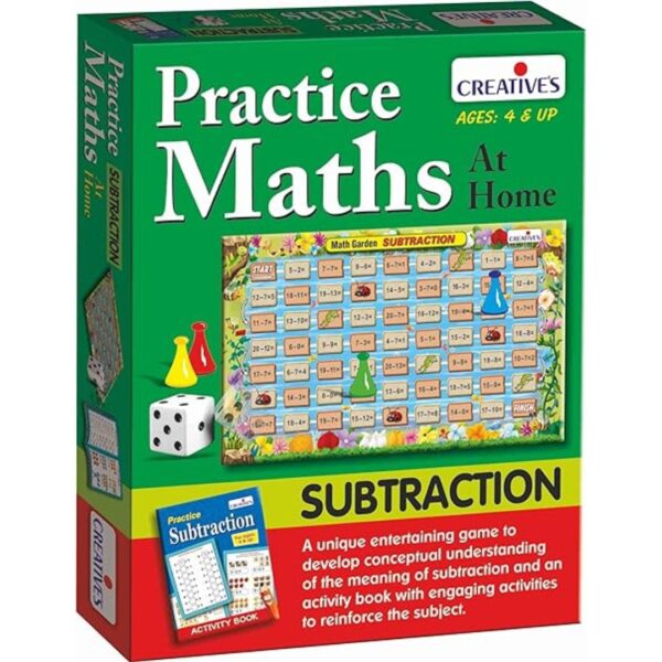 Age 4+ Creative's Practice Maths at Home Subtraction