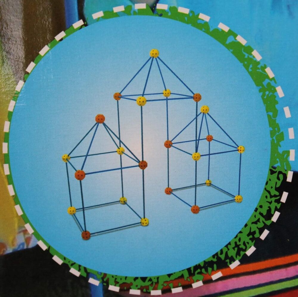 Alternative view of Discovery Kids Construction Fort 72pc Build & Play