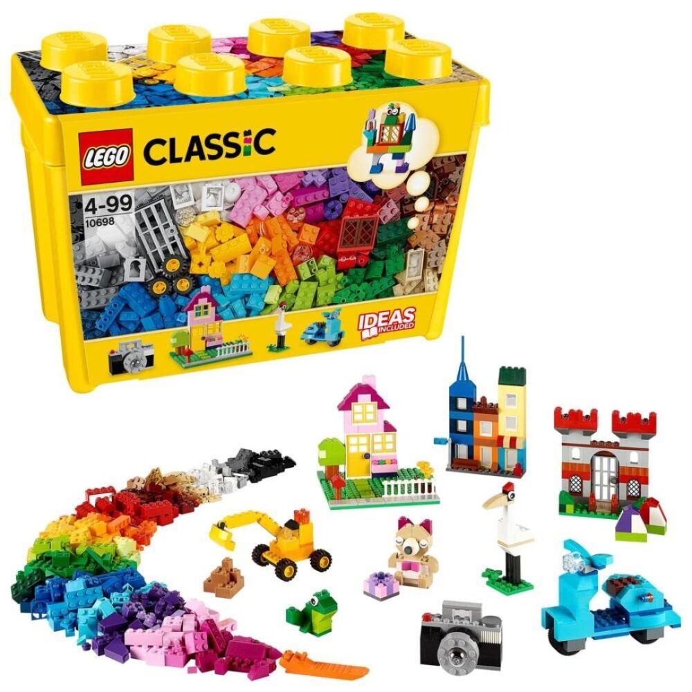 Age 4+ Lego 10698 Classic Large Brick Building Blocks