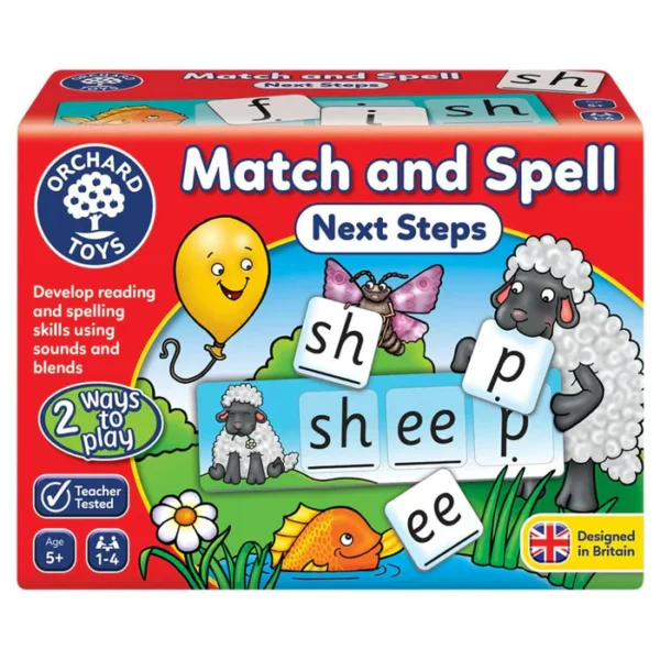 Orchard Toys Match and Spell Next Steps Game