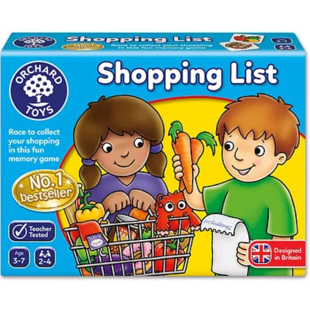 Age 3+ Orchard Toys Shopping List Game