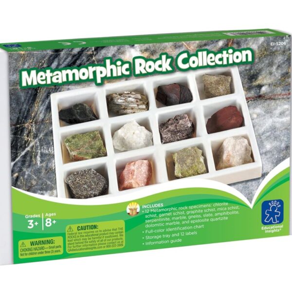 Age 8+ Educational Insights GeoSafari Metamorphic Rock Collection