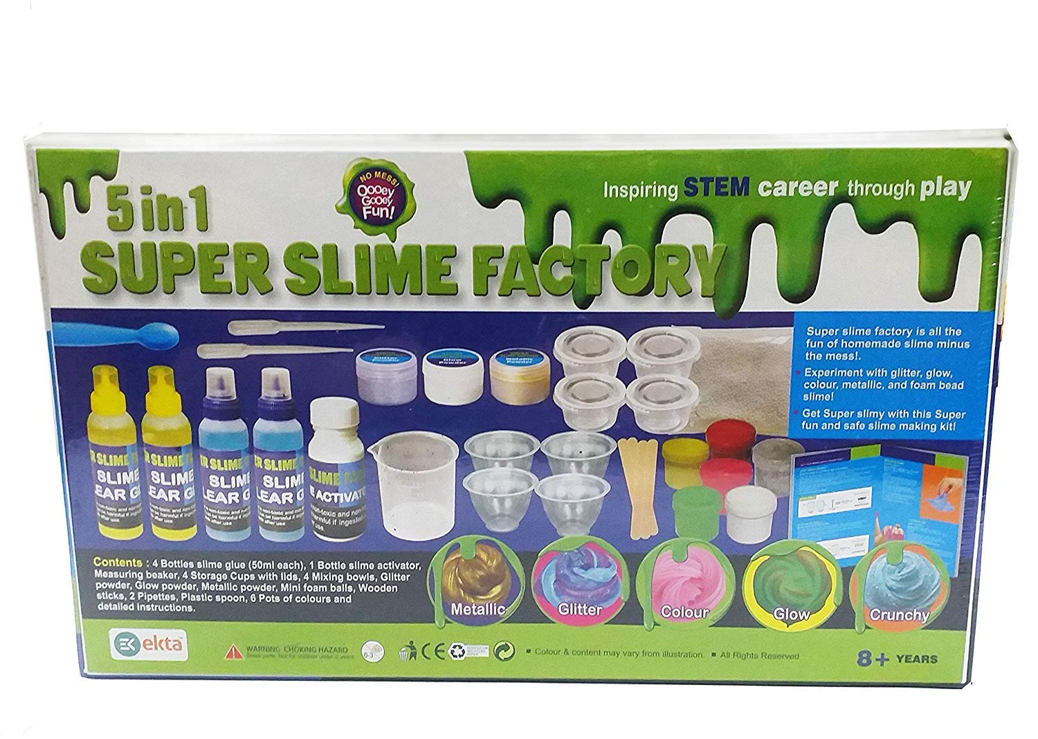 5 in 1 Super Slime Factory Making kit