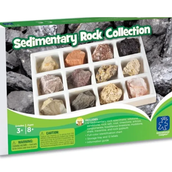 Age 8+ Educational Insights Sedimentary Rock Collection