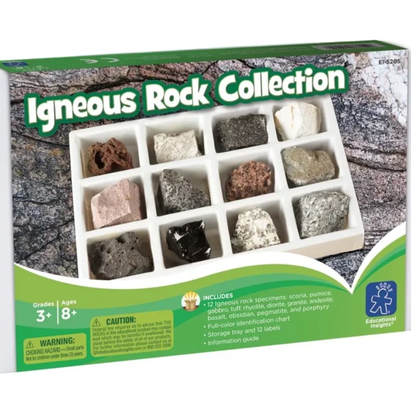 Age 8+ Educational Insights Igneous Rock Collection