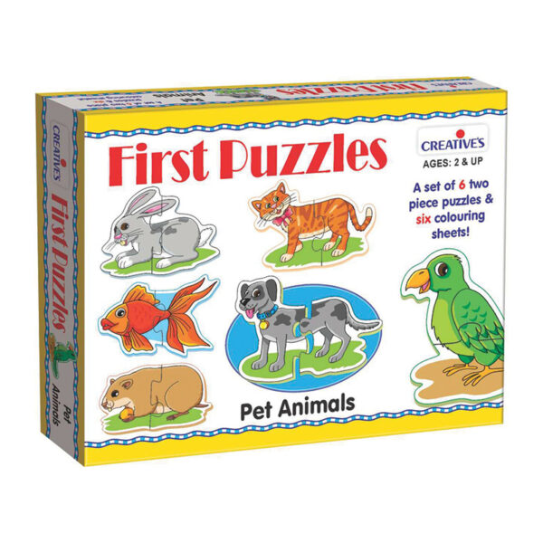 Creative Educational First Puzzles – Pet Animals