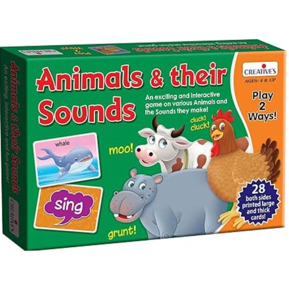  Age 4+ Creative Animals and Their Sounds