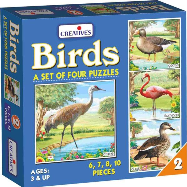 Age 3+ Creative's Birds Part 2 Puzzles