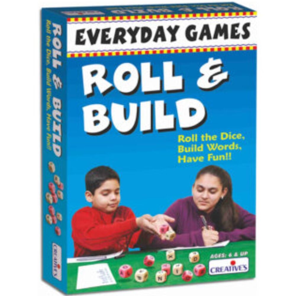 Age 6+ Creative Everyday Games Roll and Build