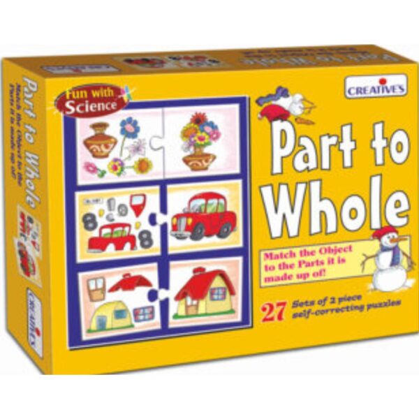 Age 4+ Creative Part To Whole Puzzle