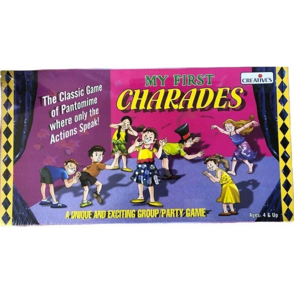 Age 4+ Creative My First Charades Board Game