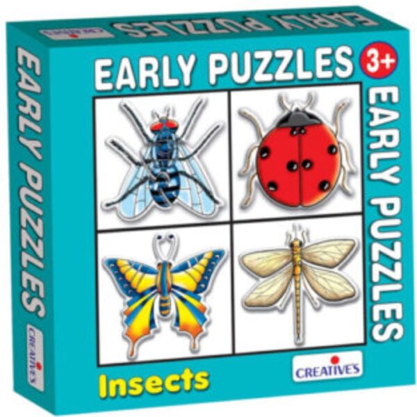 Age 3+ Creative's Early Insects Puzzles