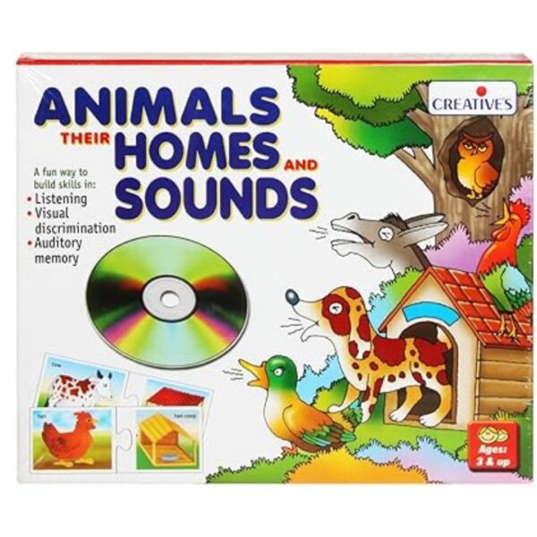 Age 3+ Creative Animals Their Homes And Sounds