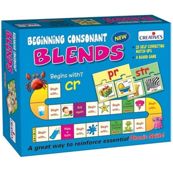 Age 4+ Creative's Fun With Phonics Consonant Blends