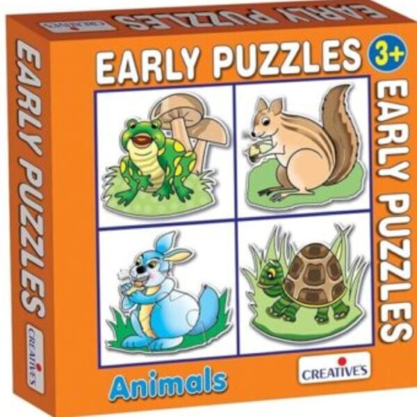 Age 3+ Creative Animals Early Puzzle