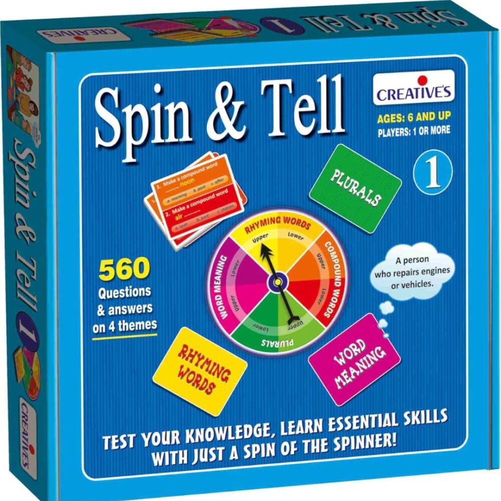 Age 6+ Creative's Spin & Tell 1