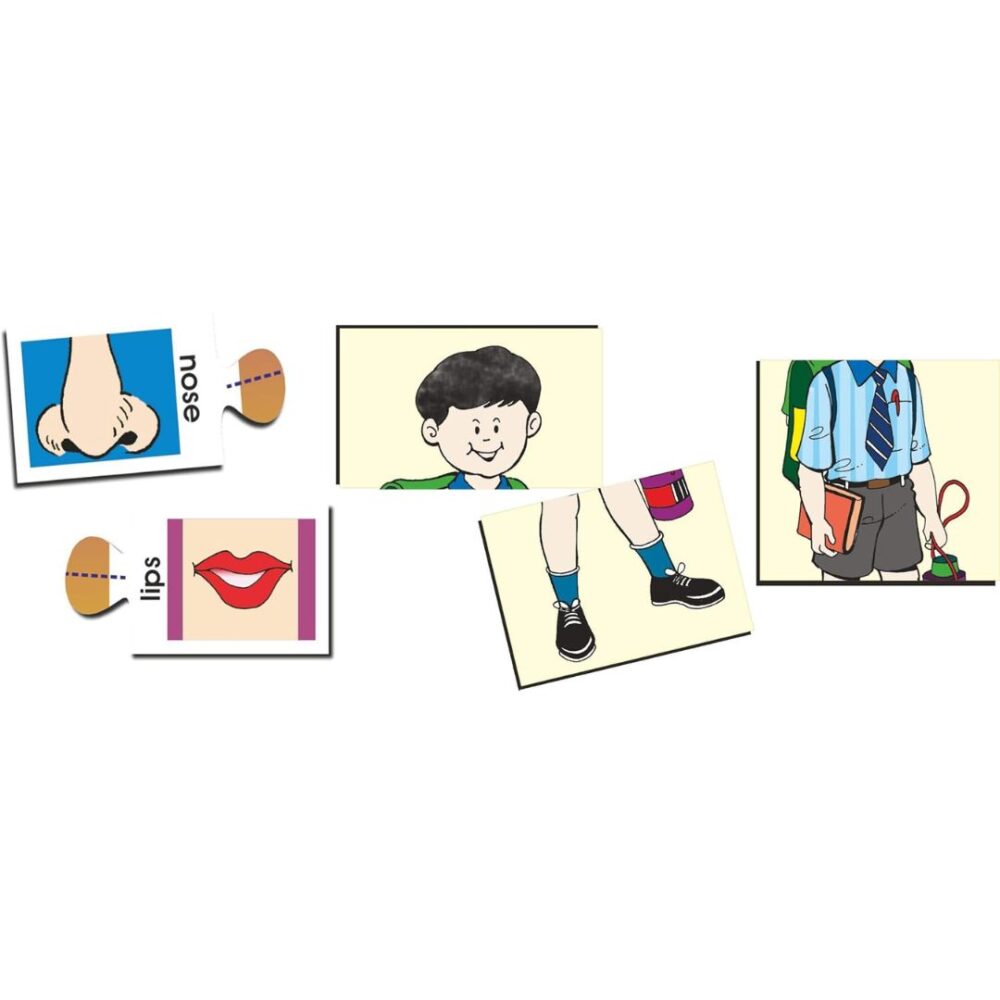 Age 4+ Creative Body Parts Puzzle