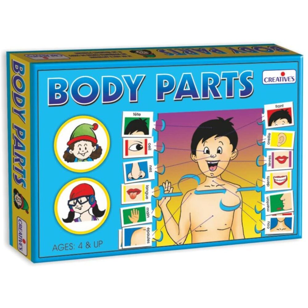 Age 4+ Creative Body Parts Puzzle