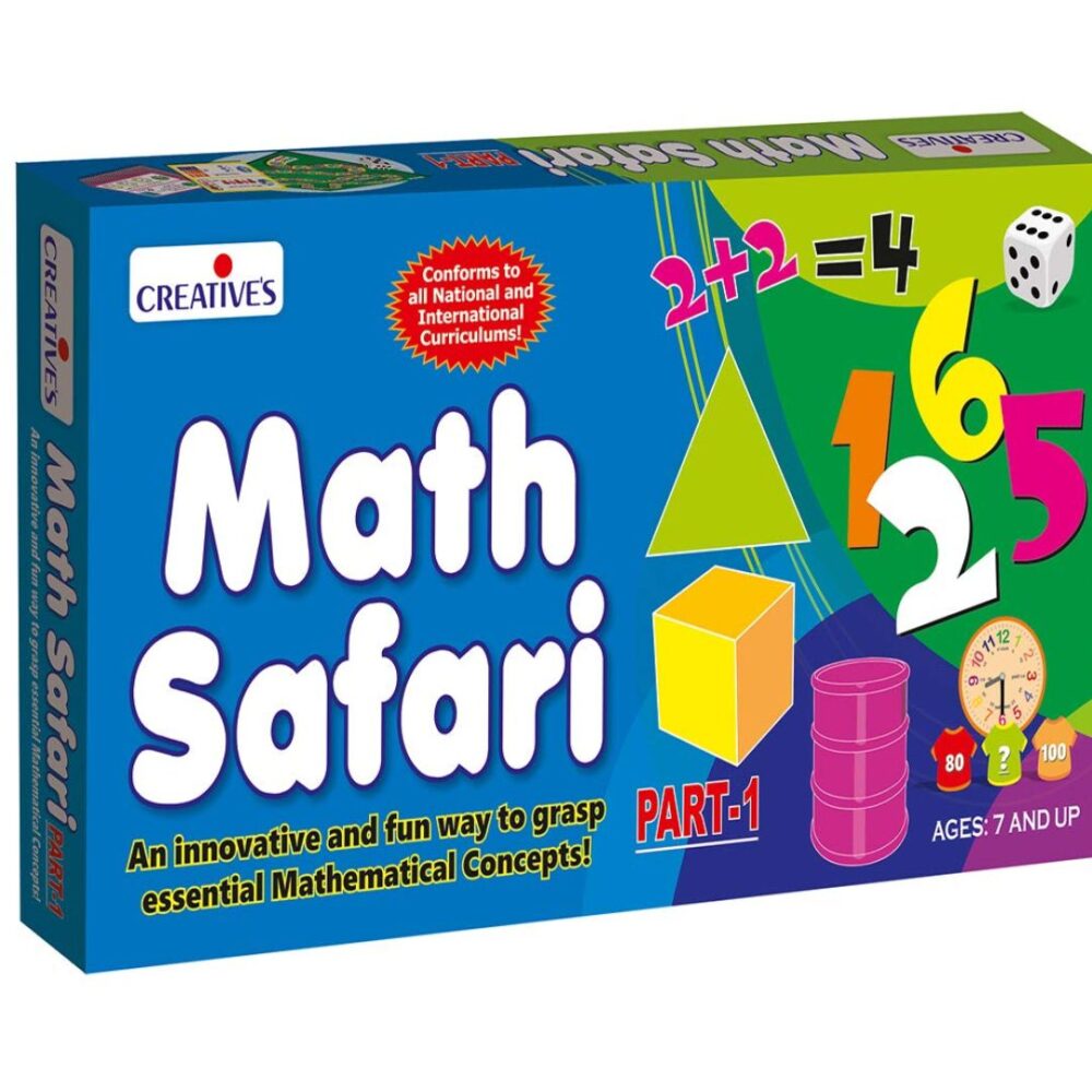 Age 7+ Creative Math Safari-I